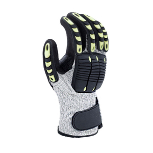 Fabrication en gros de gants de conduite en cuir de dernière conception, couleur unie, imperméables, gants de sécurité pour conducteurs avec logo personnalisé - Product Image 3