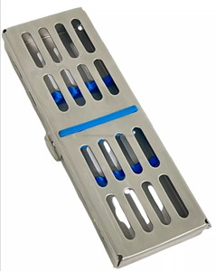 กล่องใส่ถาดฆ่าเชื้อสำหรับอุปกรณ์ทันตกรรม 5 ชิ้น ทำจากสแตนเลส ได้รับการรับรองมาตรฐาน CE สำหรับใช้งานทางทันตกรรมระดับมืออาชีพ คู่มือการใช้งาน OEM - Product Image 5