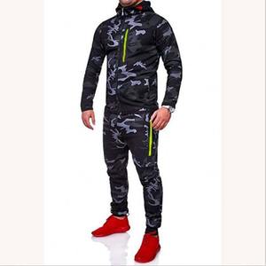 Conjunto Deportivo Informal de Verano para Hombre, Estilo Vintage, con Sudadera con Capucha y Pantalones, Talla Grande, Ecológico, Estampado, 100% Algodón - Product Image 5