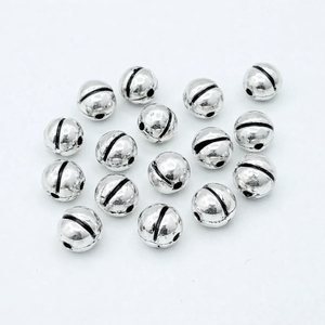 ลูกปัดเงินแท้ 925 ชุบออกซิไดซ์/เงินโบราณ ขนาด 6 มม. สำหรับทำเครื่องประดับ DIY สร้อยข้อมือ/สร้อยคอ ขายส่ง OEM - Product Image 4