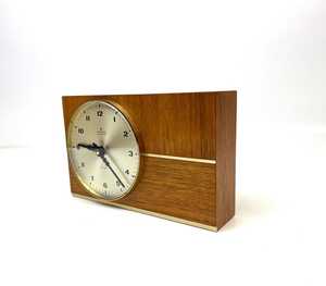 Horloge de bureau décorative en bois pour le bureau et la table d'étude - Product Image 4