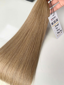Precio al por mayor Extensiones de cabello a granel Cabello humano Doble ahogamiento 100 gramos Colores oscuros 10 pulgadas - Product Image 6