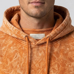 Sweat-shirts tendance pour hommes, effet délavé, tissu doux de qualité supérieure, look délavé, parfaits pour les tenues décontractées, le style streetwear et le confort quotidien. - Product Image 5