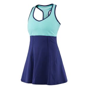 Vestido deportivo para mujer sin mangas estilo de color en contraste - Product Image 1