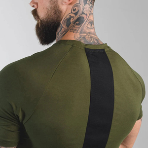 T-shirts de sport pour hommes adultes, respirants et confortables, nouvelle collection, haute qualité, manches courtes, avec option OEM/ODM - Product Image 5