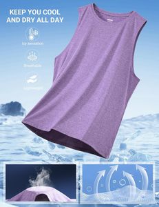 Camiseta sin Mangas de Alta Calidad para Hombre, Transpirable, Mezcla de Algodón, Camiseta Deportiva, Chaleco de Entrenamiento Atlético, Ropa Casual de Verano - Product Image 4