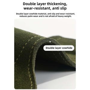 Customized Leather Hand Grips Wholesale Top Quality Hand Grips With Adjustable Straps For Gym <b>Training</b> Wear Best Sale Anti-Slip - Product Image 6