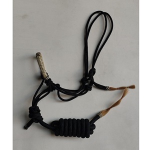2025 En gros : Licolles en corde pour chevaux avec embout en cuir brut et longe en corde pour chevaux - Product Image 5