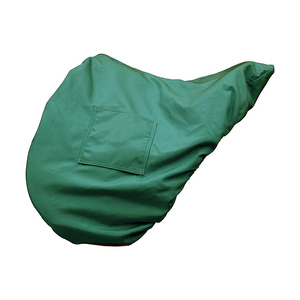 Housse de selle d'équitation personnalisable de qualité supérieure pour dressage et saut d'obstacles, en cuir/coton, respirante et à séchage rapide - Product Image 3