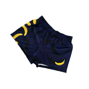 Shorts de rugby haute performance, tissu léger et respirant, taille flexible, idéal pour la pratique sportive - Product Image 3
