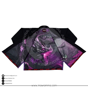 ชุดยิวยิตสูบราซิล Mawra Custom BJJ Kimono แบบซับลิเมชั่น ผ้าฝ้าย 100% ทอลายเพิร์ลวีฟ คุณภาพพรีเมียม ผลิตในประเทศปากีสถาน - Product Image 5