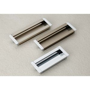 Modern Zinc Aluminum Furniture <b>Knob</b> <b>Dresser</b> Wardrobe Door Cabinet Drawer Pulls Durable Easy Installation Adjustable Hotel - Product Image 4