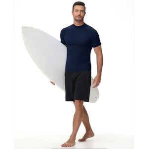 Custom Logo Best Seller Soft Breathable Comfortable Quick Dry Polyester High Professional Short Sleeve Gym <b>Men</b> <b>Compression</b> <b>Shirt</b> - Product Image 6