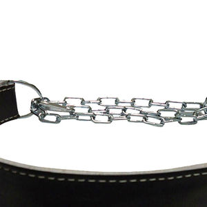 Ceinture de musculation ergonomique avec chaîne en acier, logo personnalisé, pour dips et tractions, options de design personnalisables - Product Image 5