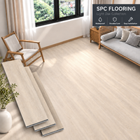 Pisos Click SPC Vinyl-Bodenbelag Starrer Kern 4mm IXPE-Unterlage Wasserdicht Feuerfest Rutschfest Kratzfeste Bodendielen