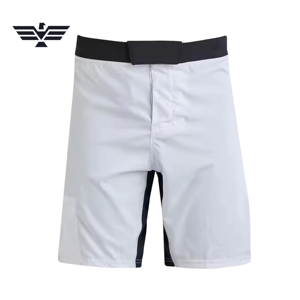 กางเกง MMA สีน้ำเงินรอยัลแบบสั่งทำพิเศษ ระบายอากาศได้ดี เอวยางยืด โพลีเอสเตอร์ 100% สำหรับทุกเพศ มีช่องใส่แผ่นรองป้องกัน เหมาะสำหรับเด็กและผู้ใหญ่ สวมใส่สบายๆ - Product Image 5