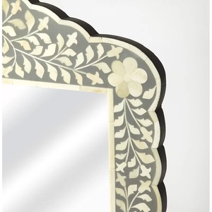 Espejo de Pared Artesanal Moderno con Incrustaciones de Hueso, Diseño Único, Sin Electricidad, Compre Directamente del Fabricante Indio - Product Image 2