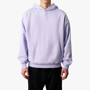 Custom Logo Winter Plain Dyed <b>Oversized</b> Heavyweight <b>Hoodie</b> for <b>men</b> comfortable & breathable <b>Fleece</b> Basics <b>Men</b> Made in Pakistan - Product Image 1