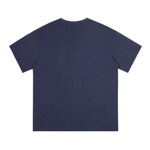 เสื้อยืดคอกลมแขนสั้นผ้าคอตตอนสองเส้นด้ายหนา 260 กรัม พิมพ์ลายปักโลโก้ตามสั่งสำหรับผู้ชายและผู้หญิง - Product Image 5