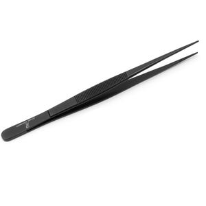 Pince de plats de 20 cm (8 pouces) droite, ultra-fine, en acier inoxydable, outil de précision pour la présentation culinaire et la garniture de cuisine - Product Image 5