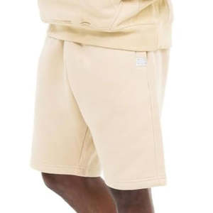 Pantalones Cortos Deportivos de Pana 100% Poliéster de Alta Calidad para Hombre, Ecológicos, Transpirables, Teñidos Lisos, con Logotipo Personalizado, Cintura Media, Casuales - Product Image 3