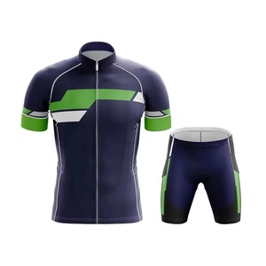 Ensemble maillot et short de cyclisme Performance Cycling Uniform, tissu anti-transpiration, pour cyclistes avertis - Product Image 4