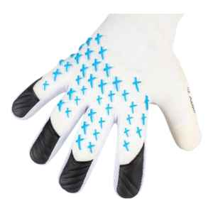 Guantes de Portero Profesionales Blue Eagle Sports, Material PU Blanco, Transpirables, Cierre de Gancho y Bucle, Protección Completa para los Dedos, Unisex - Product Image 2