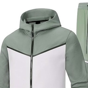 Survêtement de sport en microfibre à séchage rapide, sur mesure, en gros, avec poignets et ourlet élastiques pour un ajustement sûr pendant l'exercice - Product Image 5