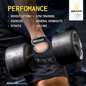 Guantes Deportivos Transpirables y Ligeros para Hombre y Mujer, Guantes de Levantamiento de Pesas sin Dedos con Palmas Acolchadas - Product Image 6