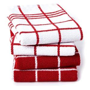 Paño de Cocina Desechable a Rayas, Tejido, de Algodón Suave, de Secado Rápido, Grueso y Altamente Absorbente, Venta al Por Mayor del Fabricante - Product Image 3