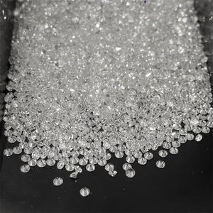 Diamant de laboratoire taille brillant 4,80 mm, couleur D, clarté VVS2/VS1, pour la fabrication de bijoux, modèle RI-236 Gujarat - Product Image 1
