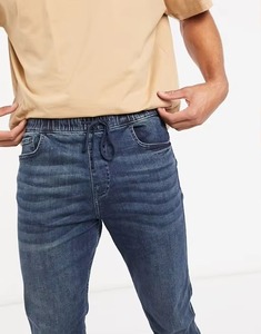 Jean en denim décontracté coupe droite pour homme, style streetwear, best-seller, broderie automne, logo couleur personnalisé, prix bas - Product Image 6
