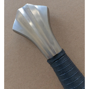 Espada larga italiana medieval negra de 120 cm con funda de cuero, artículos decorativos artísticos - Product Image 5