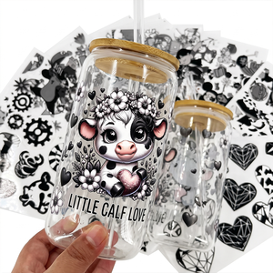 Vinilos Adhesivos Impermeables y Lavables con Protección UV para Vasos de 16oz, Listos para Aplicar, para Decoración Personalizada de Vasos - Product Image 1