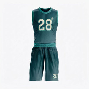 Uniforme de Baloncesto Personalizado con Logotipo y Número, Tela Transpirable, Ideal para Entrenamientos de Equipos, Partidos y Actividades Deportivas al Aire Libre - Product Image 1