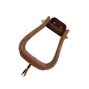 Étriers en bois faits à la main pour l'équitation, supports de pied légers pour la selle, équipement équestre de qualité supérieure en bois - Product Image 4