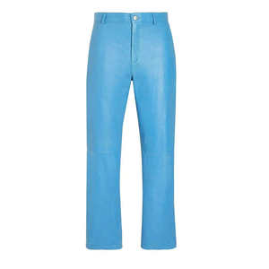 Pantalon en cuir de qualité supérieure, prix de gros usine, logo personnalisé, pantalon de sport en cuir pour homme - Product Image 6