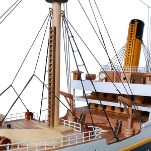 Maqueta de Madera Hecha a Mano del Titanic, Pintada, a Gran Escala, Regalo para Coleccionistas Náuticos, 101.6Lx11.43Wx35.56H cm - Product Image 3