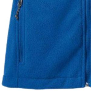 Royal Blue Fleece Vest Full <b>Zip</b> Sleeveless Stand Collar Outdoor Casual Warm Layered Sportswear Jacket With <b>Zip</b> Pockets Daily <b>Top</b> - Product Image 4
