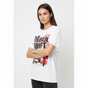 T-shirt en coton 100 % personnalisé avec logo, pour homme, uni, de haute qualité, respirant, en coton peigné, unisexe, décontracté, à manches courtes - Product Image 6
