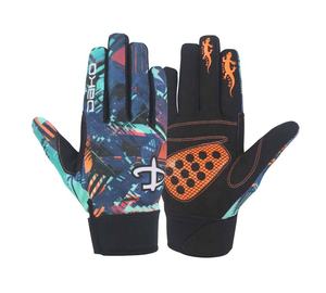 Gants de motocross, VTT, BMX, ATV personnalisés sublimés, gants de course pour motocross, gants de moto tout-terrain, gants antidérapants avec revêtement en polyuréthane - Product Image 1