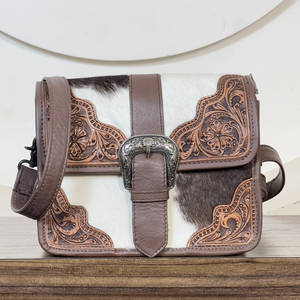 Premium Handcrafted Genuine Cowhide Leather Crossbody Shoulder Handbags High Quality Designer <b>Large</b> Capacity Women Messenger Bag - Product Image 2