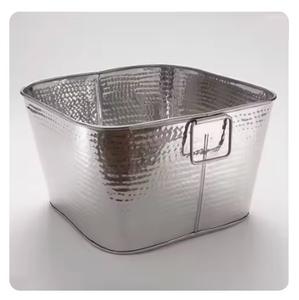 Seau à champagne en métal fini anti-rouille, fait main, durable, pour bar, décoratif, à poser sur comptoir, avec faible MOQ - Product Image 2