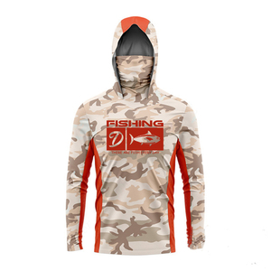 Ropa Deportiva de Pesca para Niños de Alta Calidad, Secado Rápido, UPF 50, 100% Poliéster, Sudadera Antibacteriana, Transpirable, con Serigrafía - Product Image 3