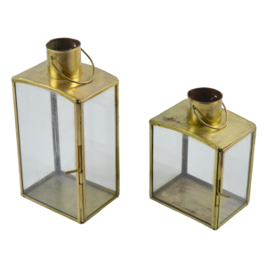 Solid Metal Design T-Light Holder Hanging <b>Lanterns</b> Multiple Sizes for Home and Indoor Christmas Decor - Product Image 1