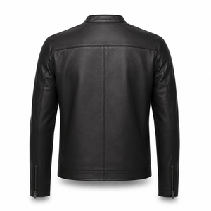 Chaqueta de Motociclista para Hombre, de Cuero Genuino con Revestimiento Premium, Logotipo Frontal, Personalizada, Ropa de Invierno, Venta al Por Mayor de Fábrica - Product Image 2