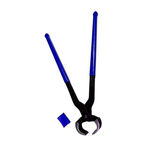 14 Inch Stainless Steel Hoof Nippers Reusable Veterinary Farrier Tool Plastic Grips Diamond Cut Design for Horse Trimming Tegra - Product Image 2