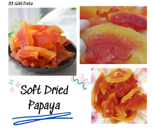 Faible teneur en sucre, texture douce, emballée sous vide pour l'exportation de papaye séchée premium du Vietnam 99 données d'or - Product Image 1