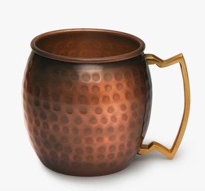 Taza de Cobre Ecológica de Gran Capacidad, Taza Moscow Mule de Cobre Puro, Accesorios de Bar - Product Image 1