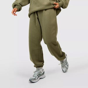 Conjunto Deportivo de Lona Sólida para Mujer, 2 Piezas, de Alta Calidad, Personalizable, para Gimnasio, Jogging, Algodón Orgánico, Servicio OEM, Venta Caliente de Invierno - Product Image 3